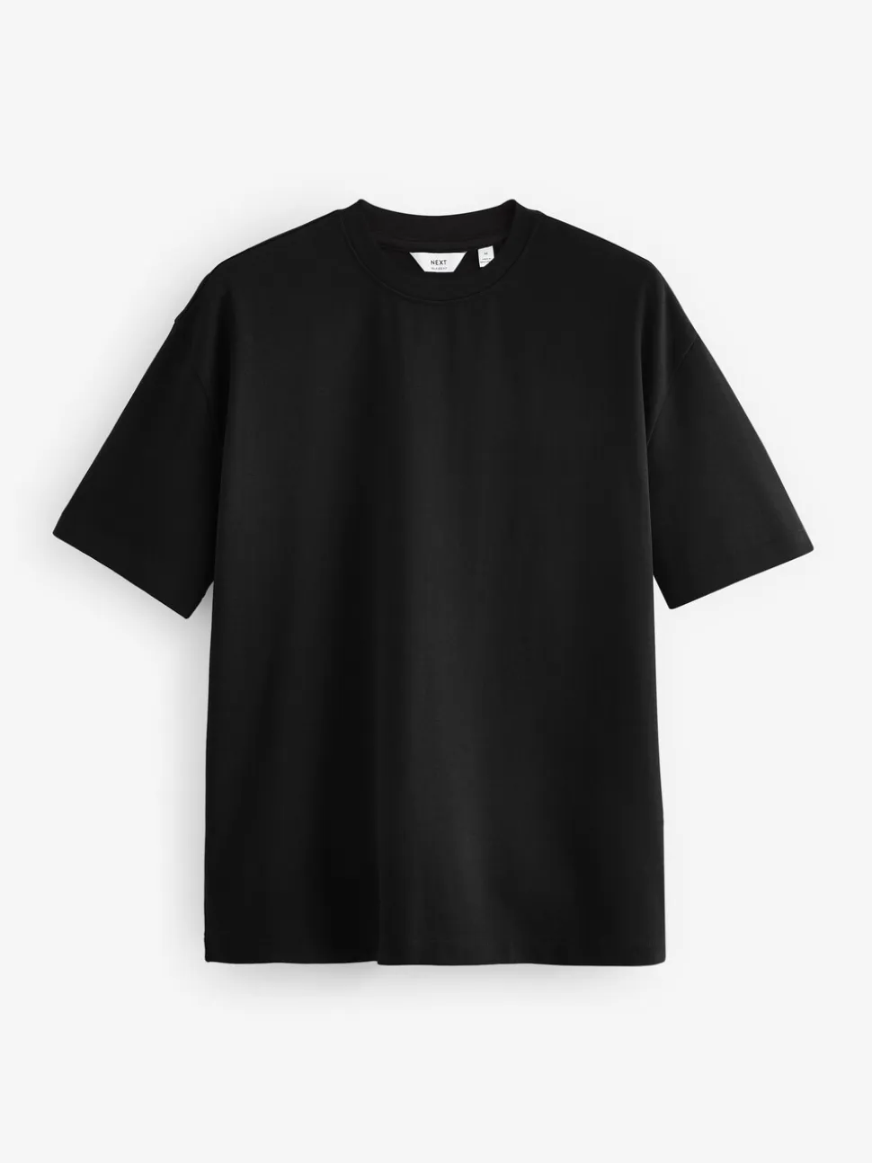 Wit/zwart/marineblauw - Relaxed fit - Verpakking van 3 T-shirts van zware stof
