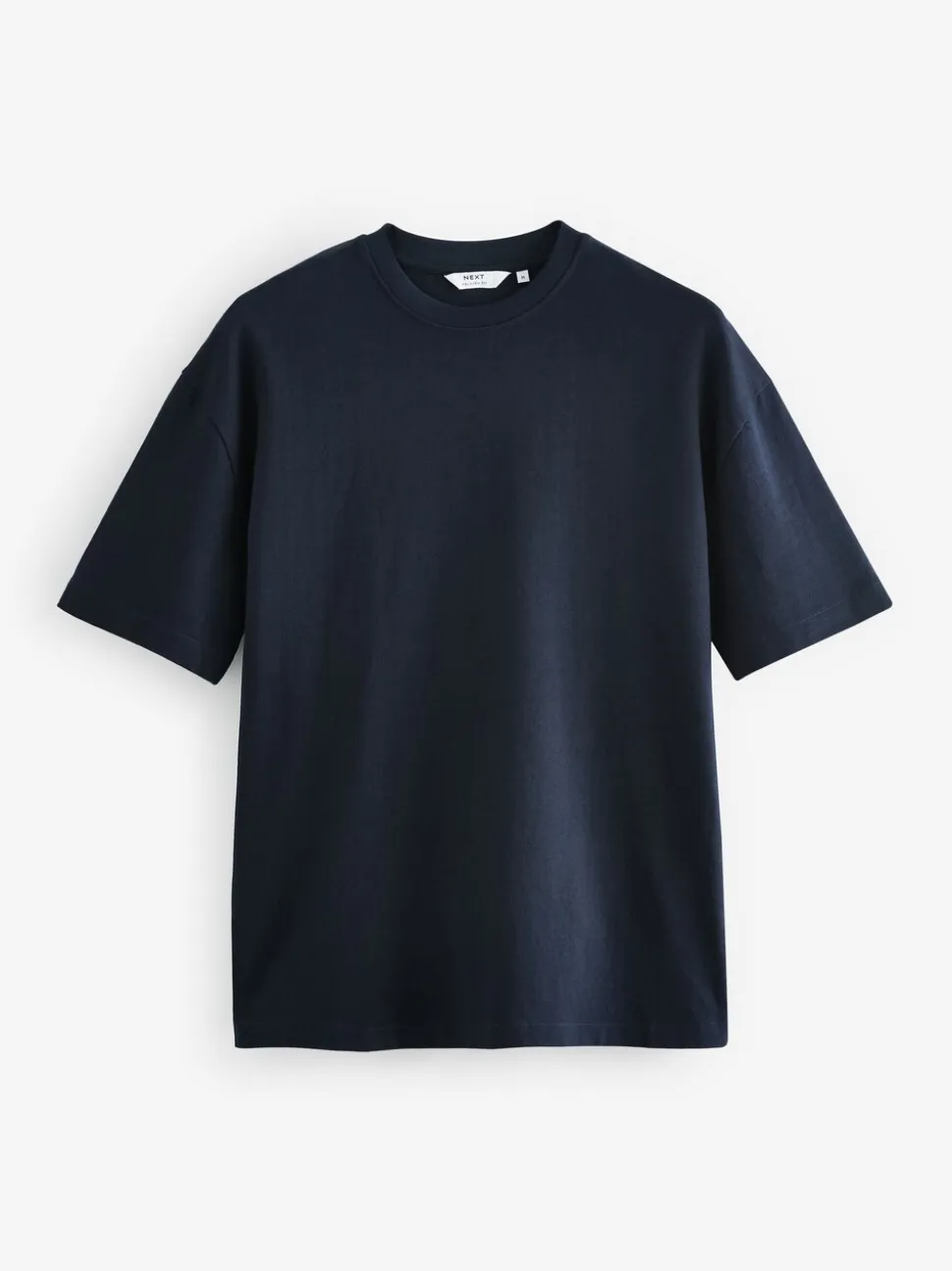 Wit/zwart/marineblauw - Relaxed fit - Verpakking van 3 T-shirts van zware stof