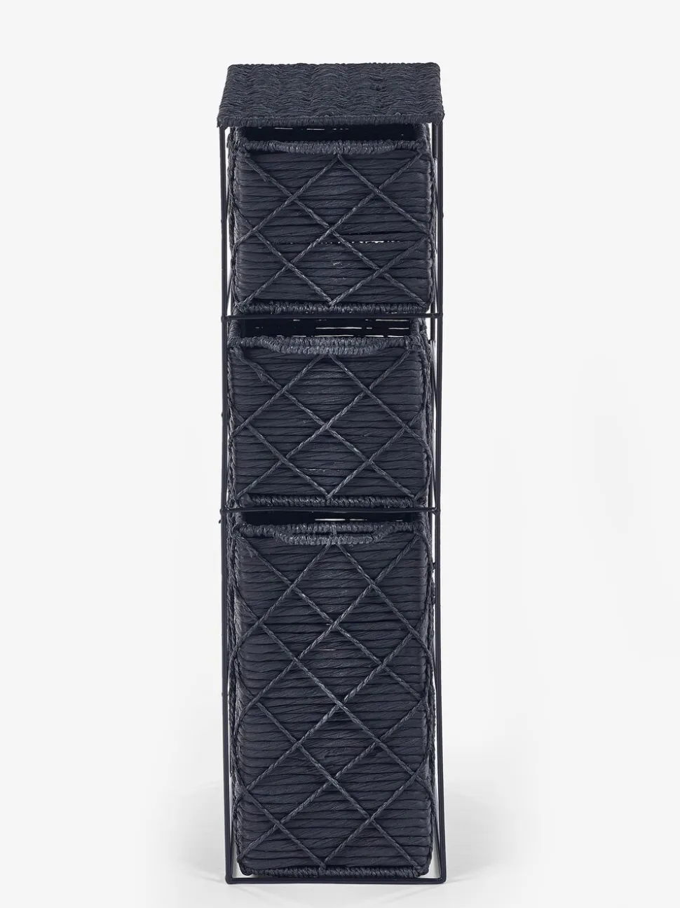 Woven Slim Storage Drawers