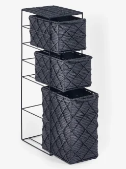 Woven Slim Storage Drawers