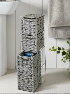 Woven Slim Storage Drawers