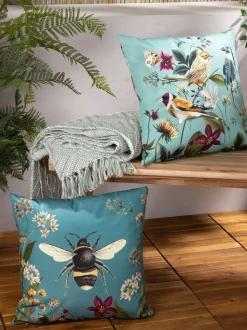 Wylder Midnight Garden Bee buitenkussen