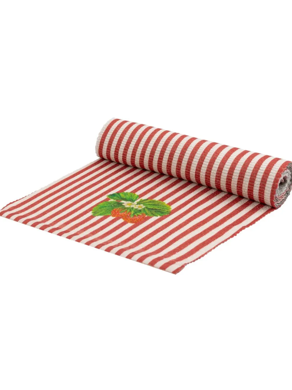 Wylder Strawberry Strepen 180x35cm Tafelloper