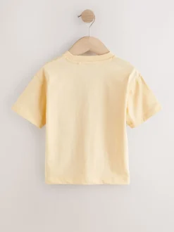 Yellow Mama's Bestie - Short Sleeve Small Graphic T-Shirt (3mths-7yrs)