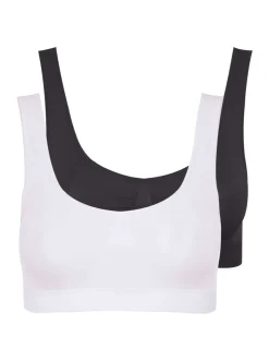 Yours Curve Padded Seamfree Bra 2 Pack