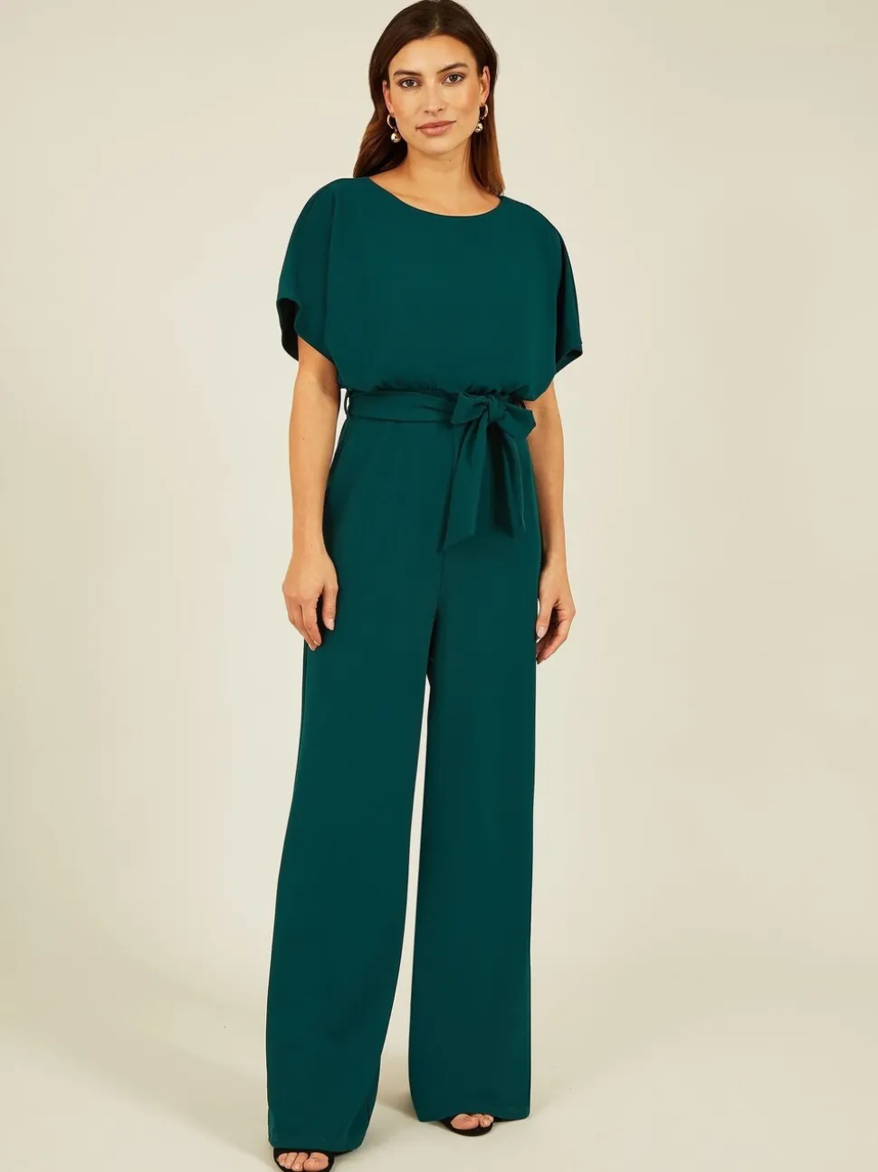 Yumi Batwing Stretch Jumpsuit