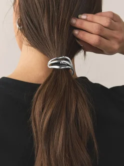 Zilverkleurig - Metal Hair Bobble