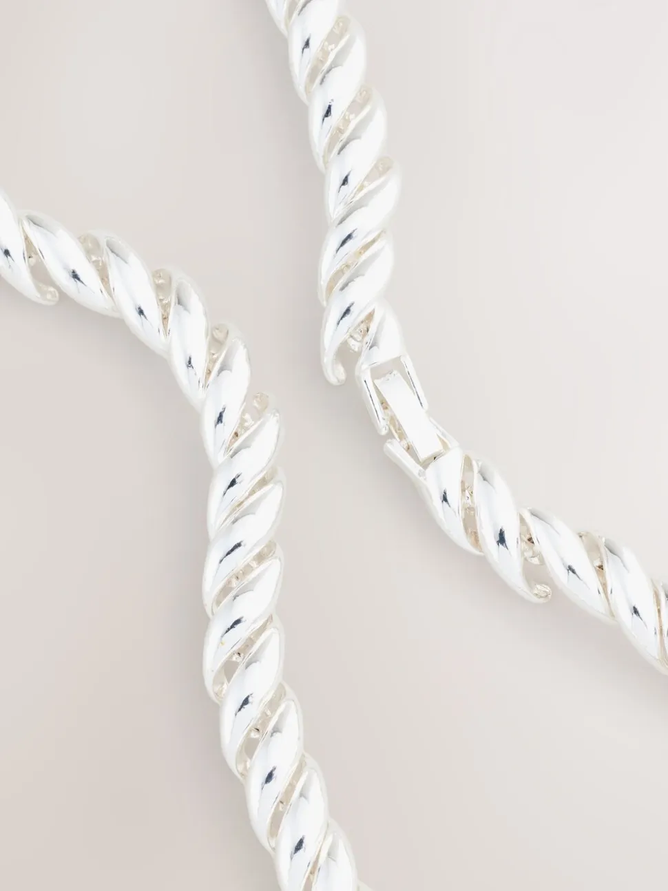 Zilverkleurig - Smooth Chain Necklace