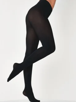 Zwart - 200 denier ondoorschijnende panty