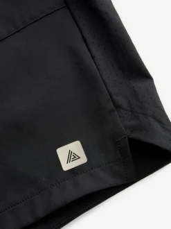 Zwart - 5 inch - Active sportschoolshort