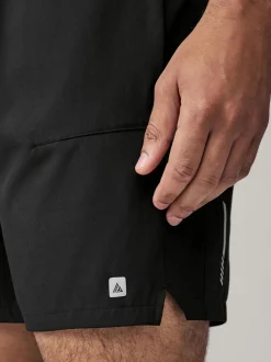 Zwart - 7 inch - Active sportschoolshort