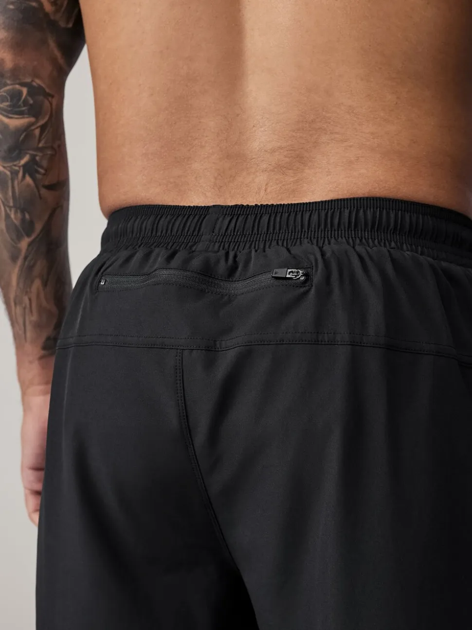 Zwart - 9 inch - Active sportschoolshort
