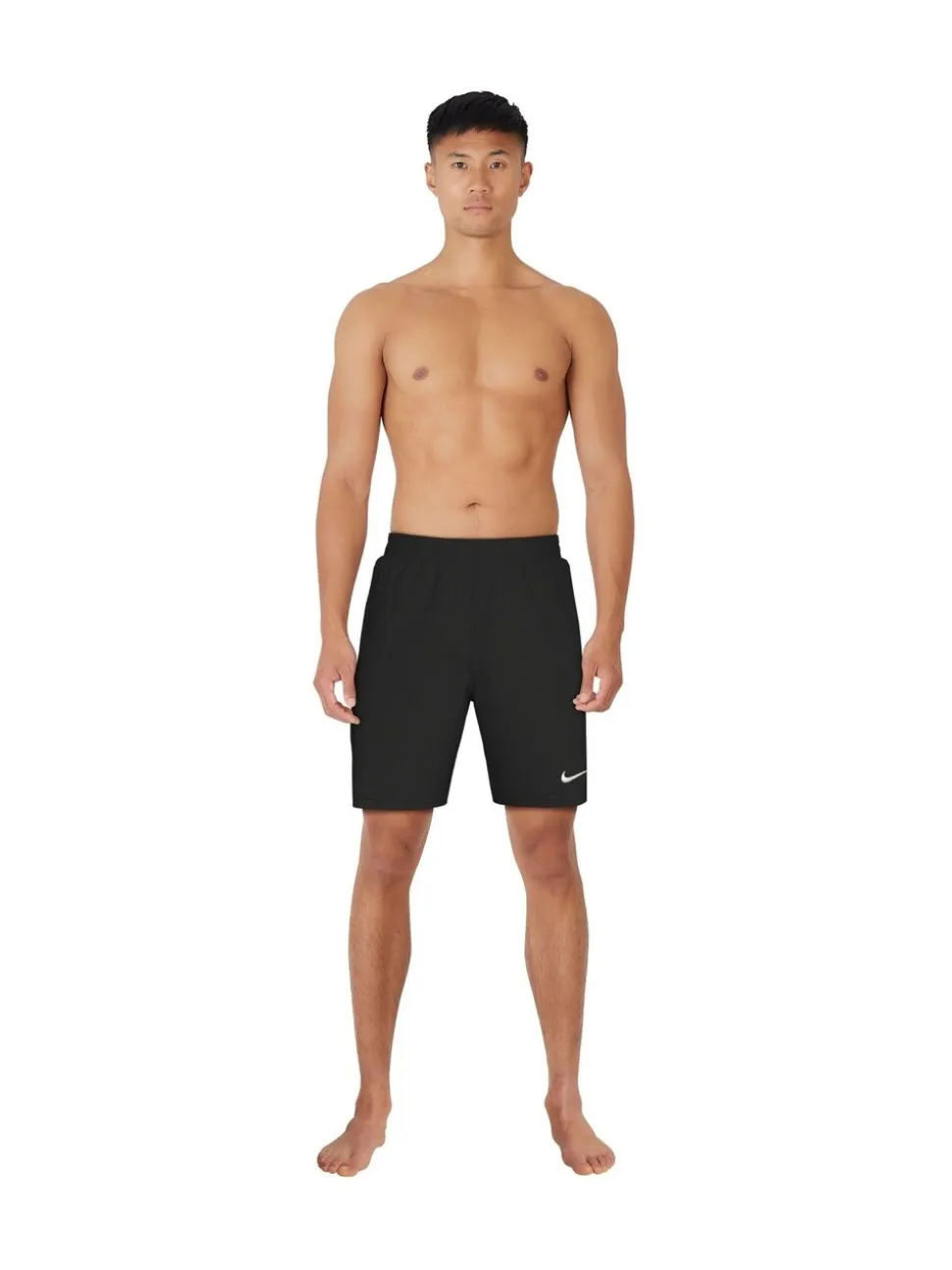 Zwart - 7 inch - Nike Essential volley-zwemshort