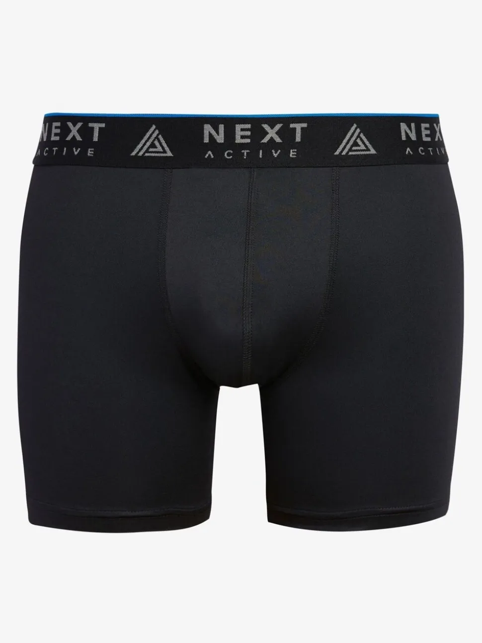 Zwart - 4 Langere sportboxershorts