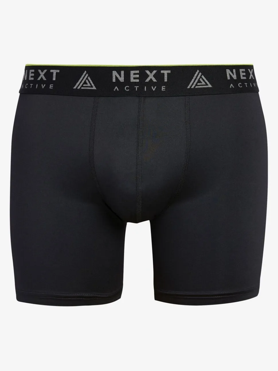 Zwart - 4 Langere sportboxershorts