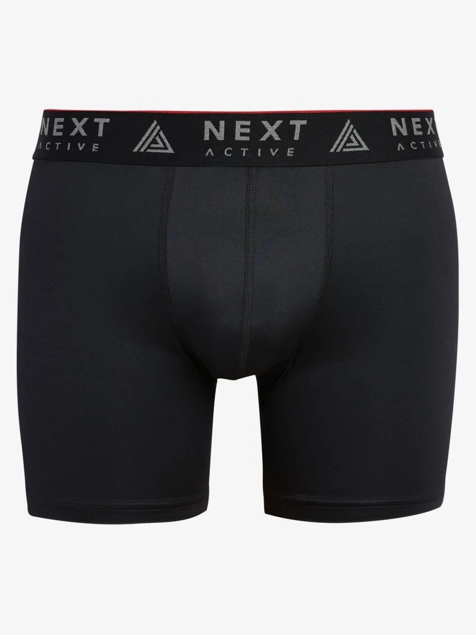 Zwart - 4 Langere sportboxershorts