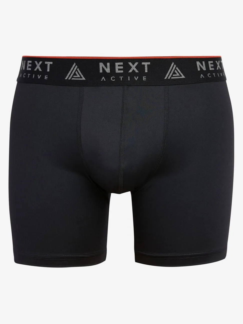 Zwart - 4 Langere sportboxershorts