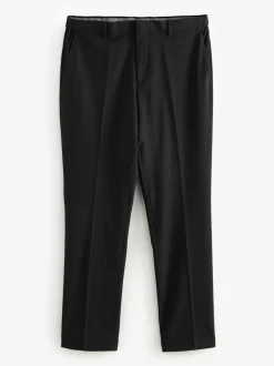 Zwart - Aansluitend - Elasticated Waist Motionflex Stretch Smart Trousers