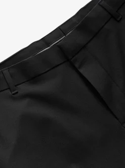 Zwart - Aansluitend - Elasticated Waist Motionflex Stretch Smart Trousers