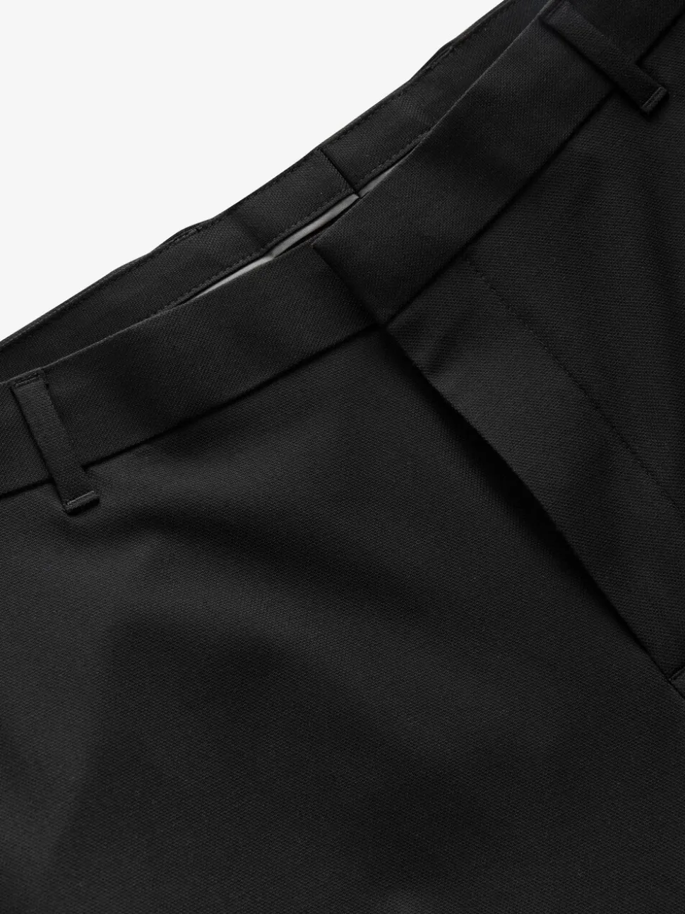 Zwart - Aansluitend - Elasticated Waist Motionflex Stretch Smart Trousers
