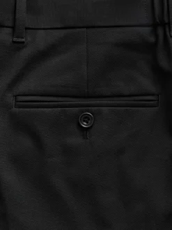 Zwart - Aansluitend - Elasticated Waist Motionflex Stretch Smart Trousers