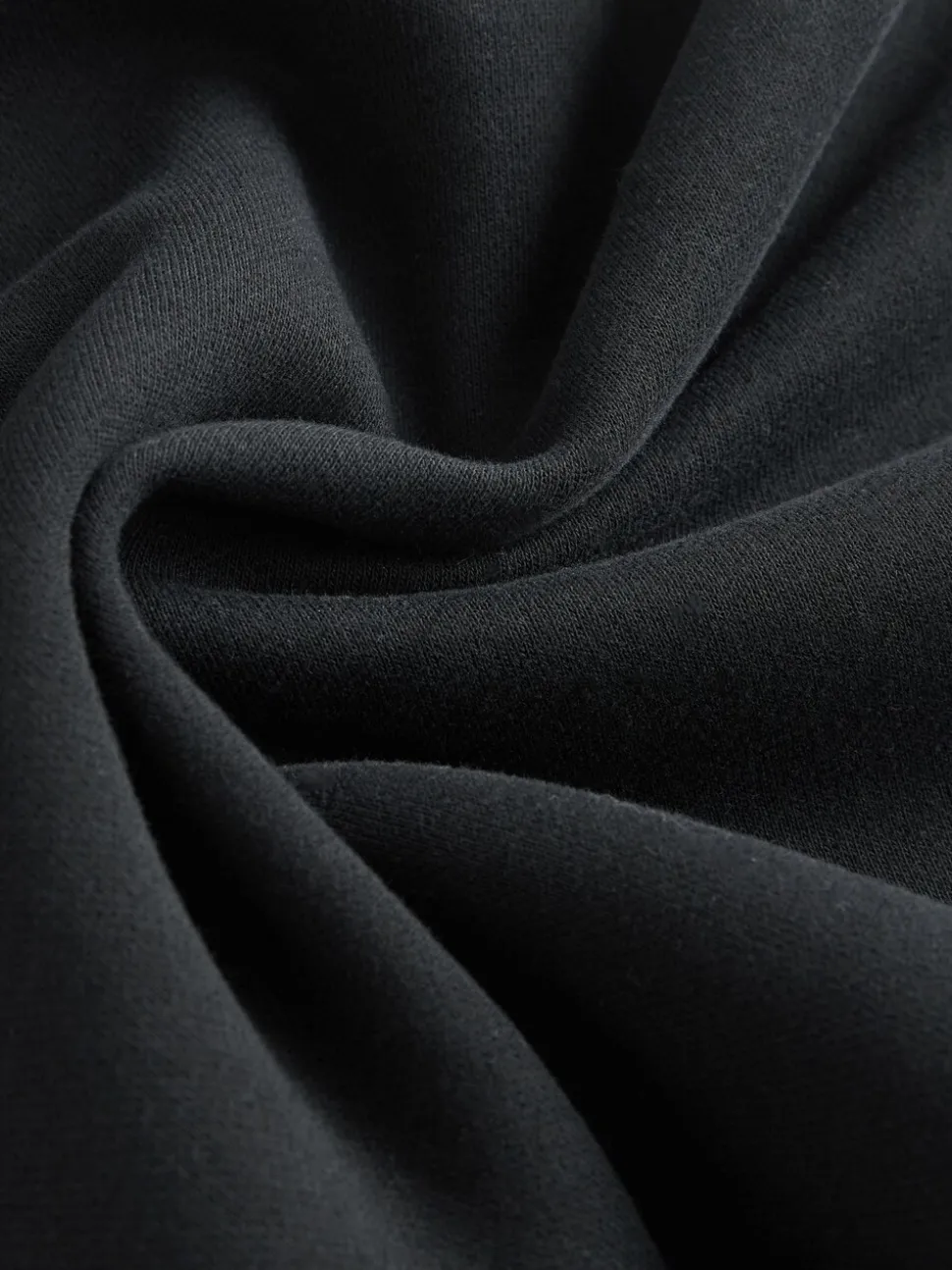 Zwart - Actieve cropped hoodie