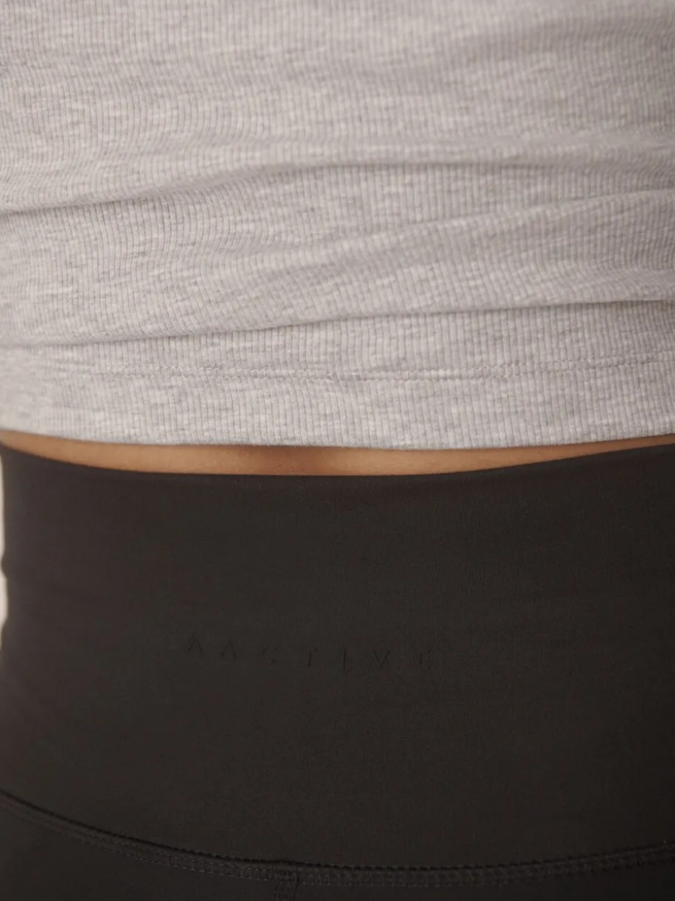 Zwart - Active Balance Wrap Front Flared Leggings