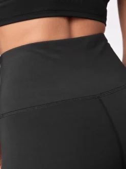 Zwart - Active fietsbroek met kortere lengte
