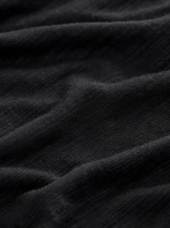 Zwart - Active Lichtgewicht T-shirt met ronde hals en korte mouwen