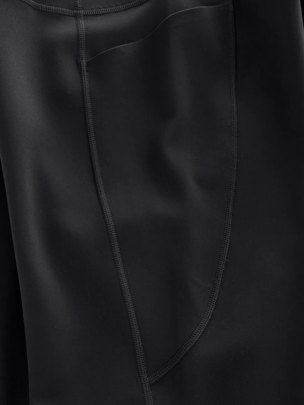 Zwart - Active Reflective Print Sports Leggings