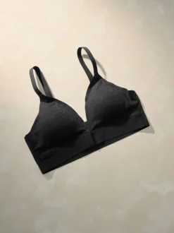 Zwart - Adaptive Animal Jaquard Bralette