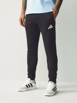 Zwart - adidas Essentials Feelcozy fleece joggingbroek