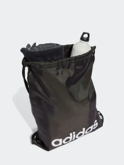 Zwart - adidas Linear Gymsack-tas