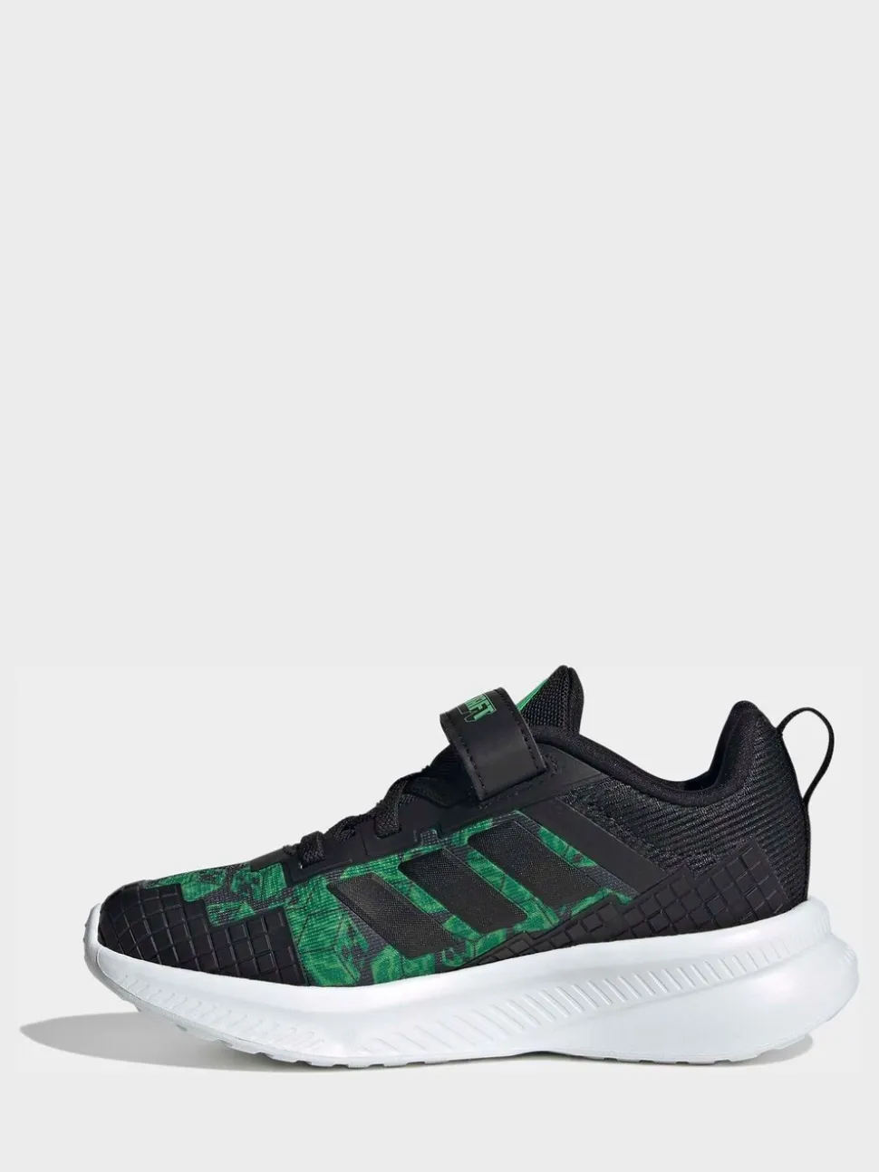 Zwart - adidas Minecraft Forarun 4.0 Kids Trainers