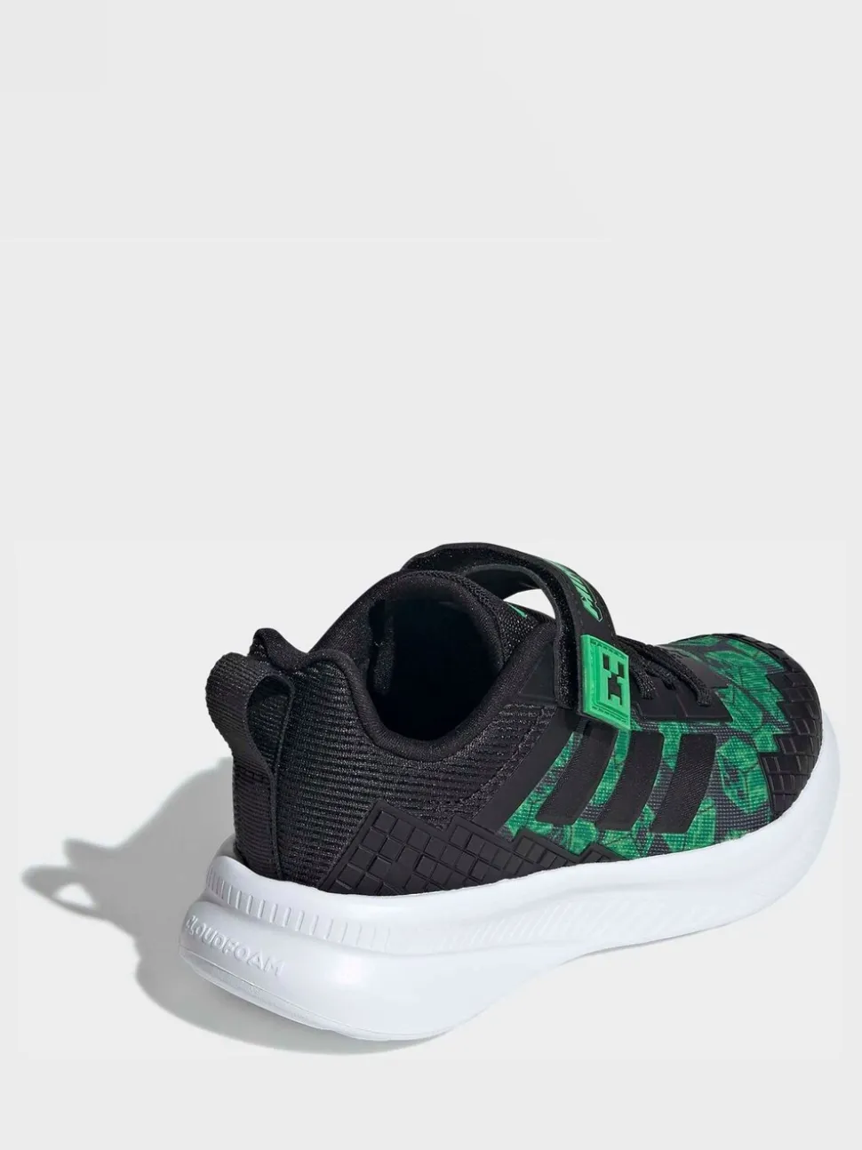 Zwart - adidas Minecraft Forarun 4.0 Kids Trainers