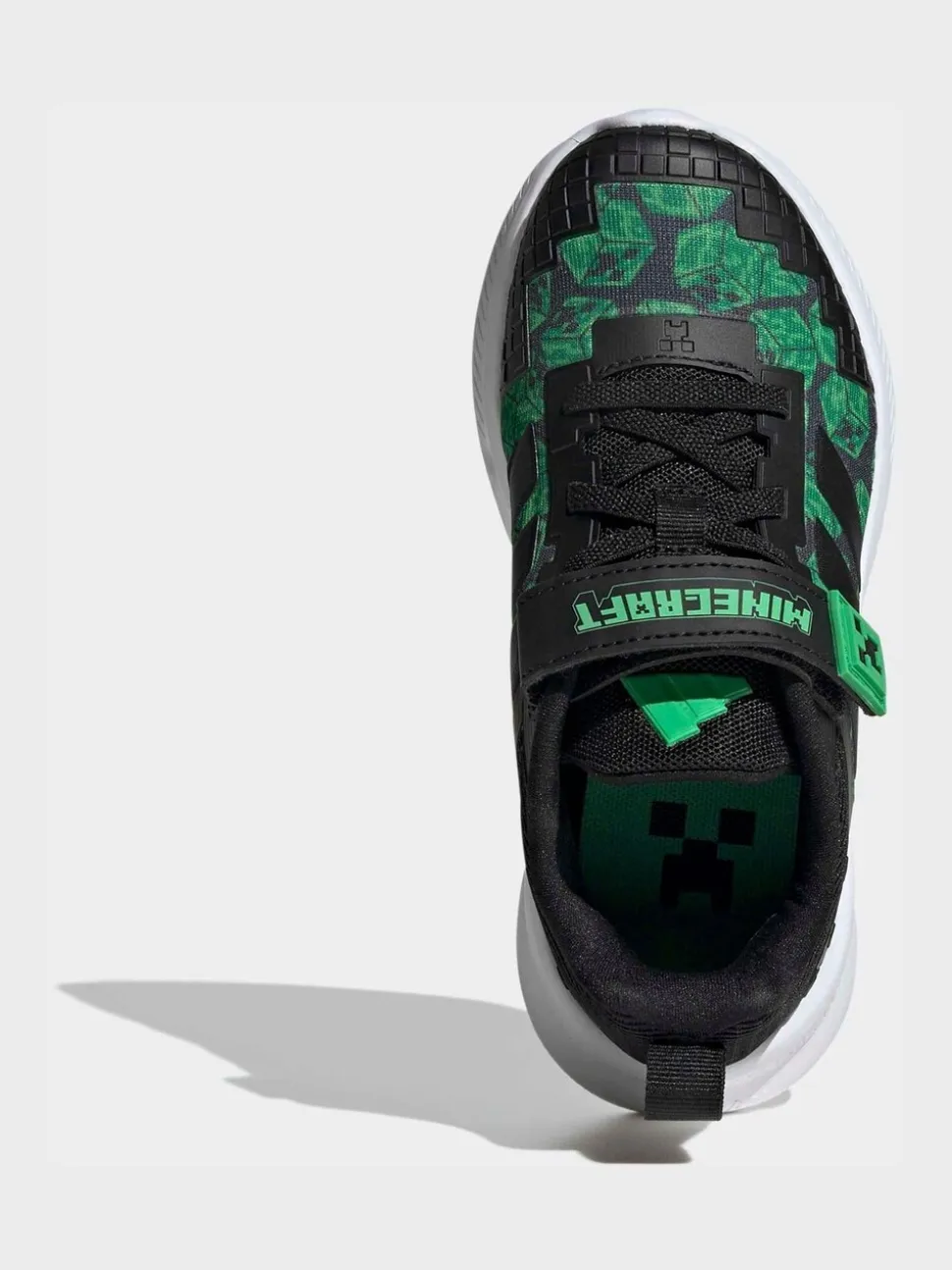 Zwart - adidas Minecraft Forarun 4.0 Kids Trainers
