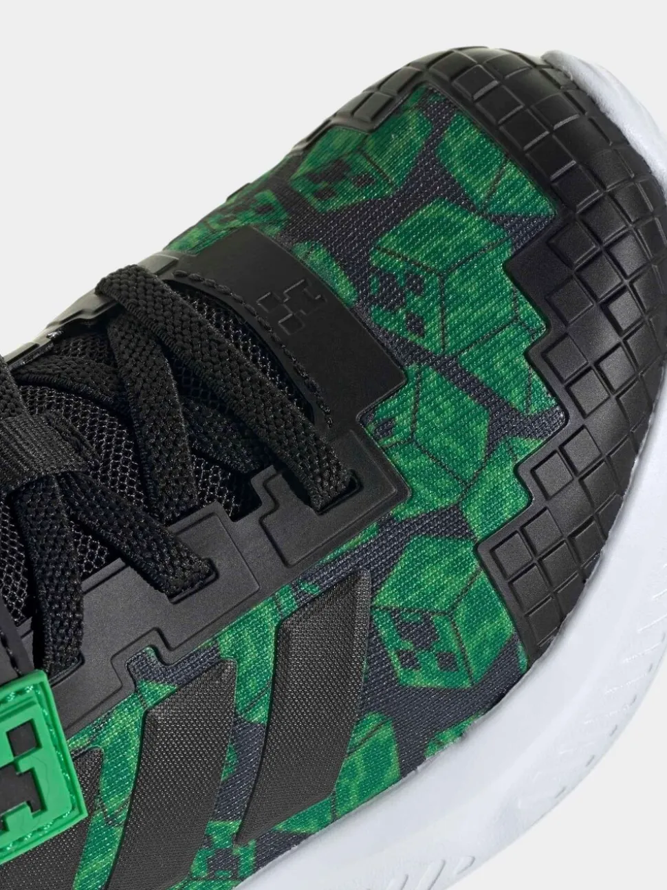 Zwart - adidas Minecraft Forarun 4.0 Kids Trainers