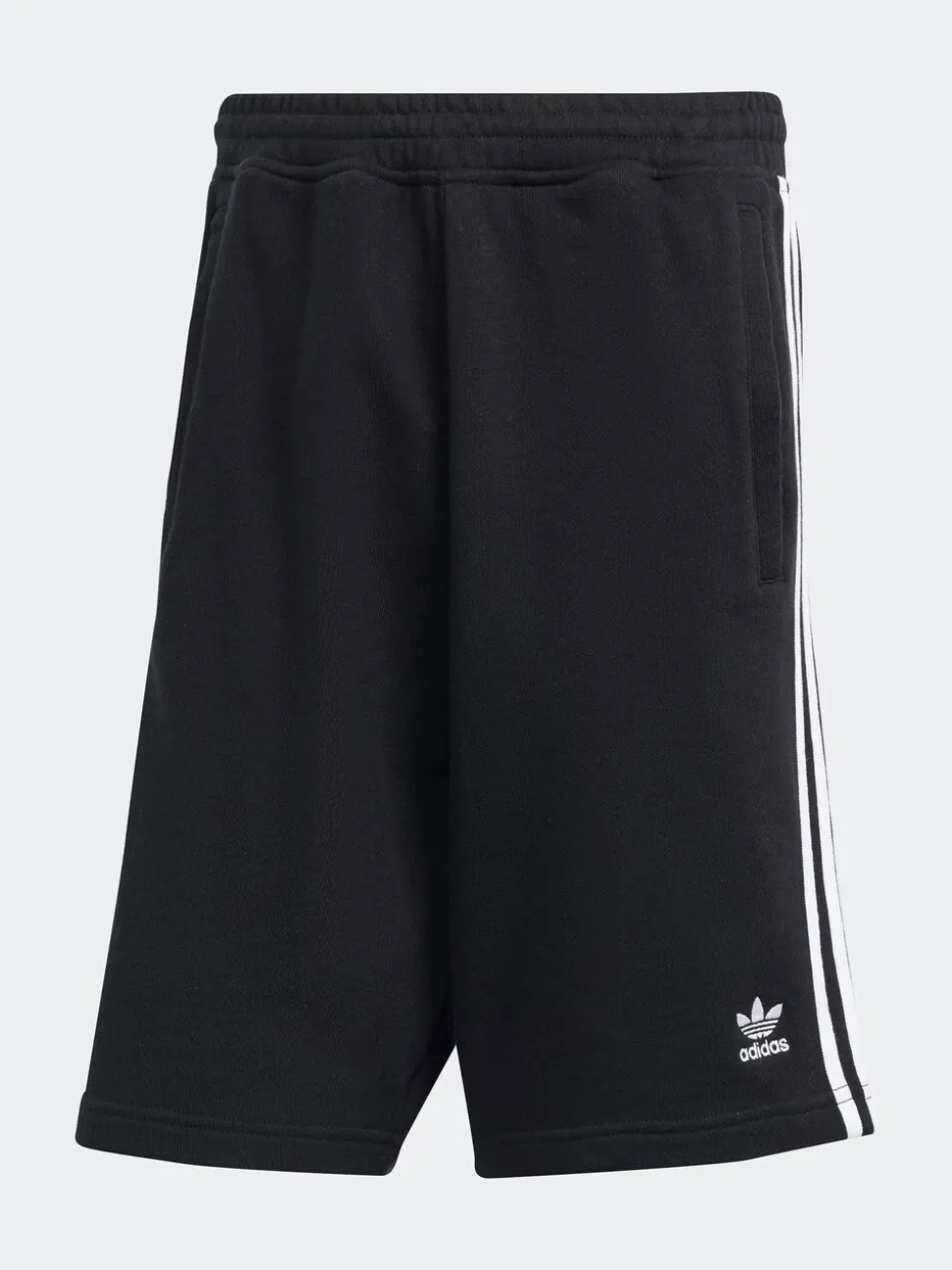 Zwart - adidas Originals Adicolor short met 3 strepen