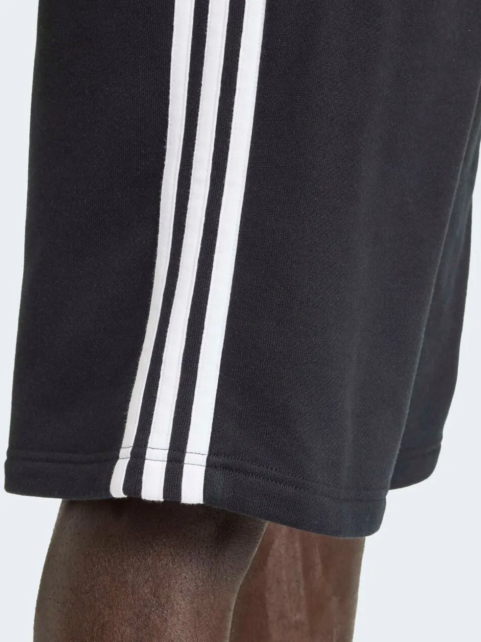 Zwart - adidas Originals shorts met 3 strepen