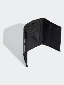 Zwart - adidas portemonnee met lineair logo