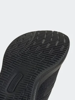 Zwart - adidas Runfalcon 5 kindersneakers met elastische veters