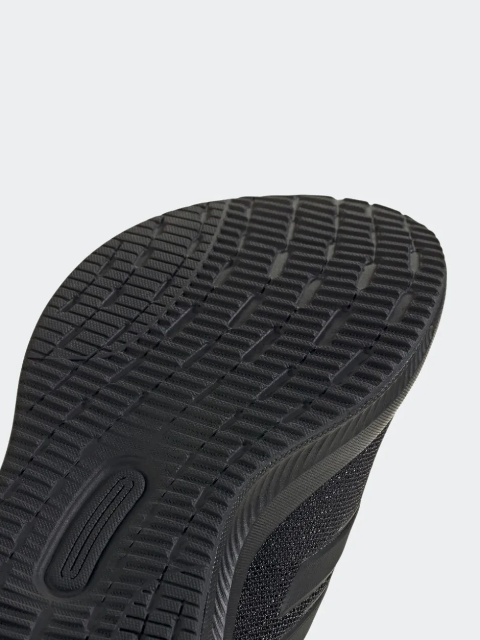 Zwart - adidas Runfalcon 5 kindersneakers met elastische veters