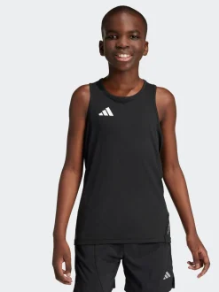 Zwart - adidas Team Kids Tanktop