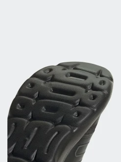 Zwart - adidas Tensaur Comfort Slip On instapsneakers voor junioren