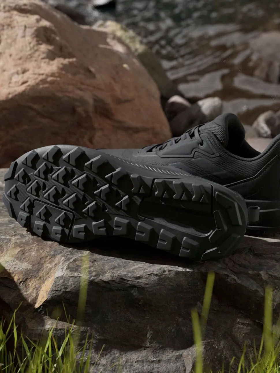 Zwart - adidas Terrex Anylander wandelschoenen