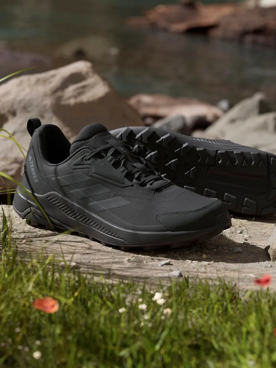 Zwart - adidas Terrex Anylander wandelschoenen