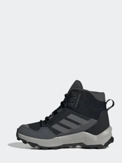 Zwart - adidas Terrex Ax4r Mid wandelschoenen voor kinderen