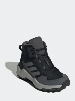 Zwart - adidas Terrex Ax4r Mid wandelschoenen voor kinderen