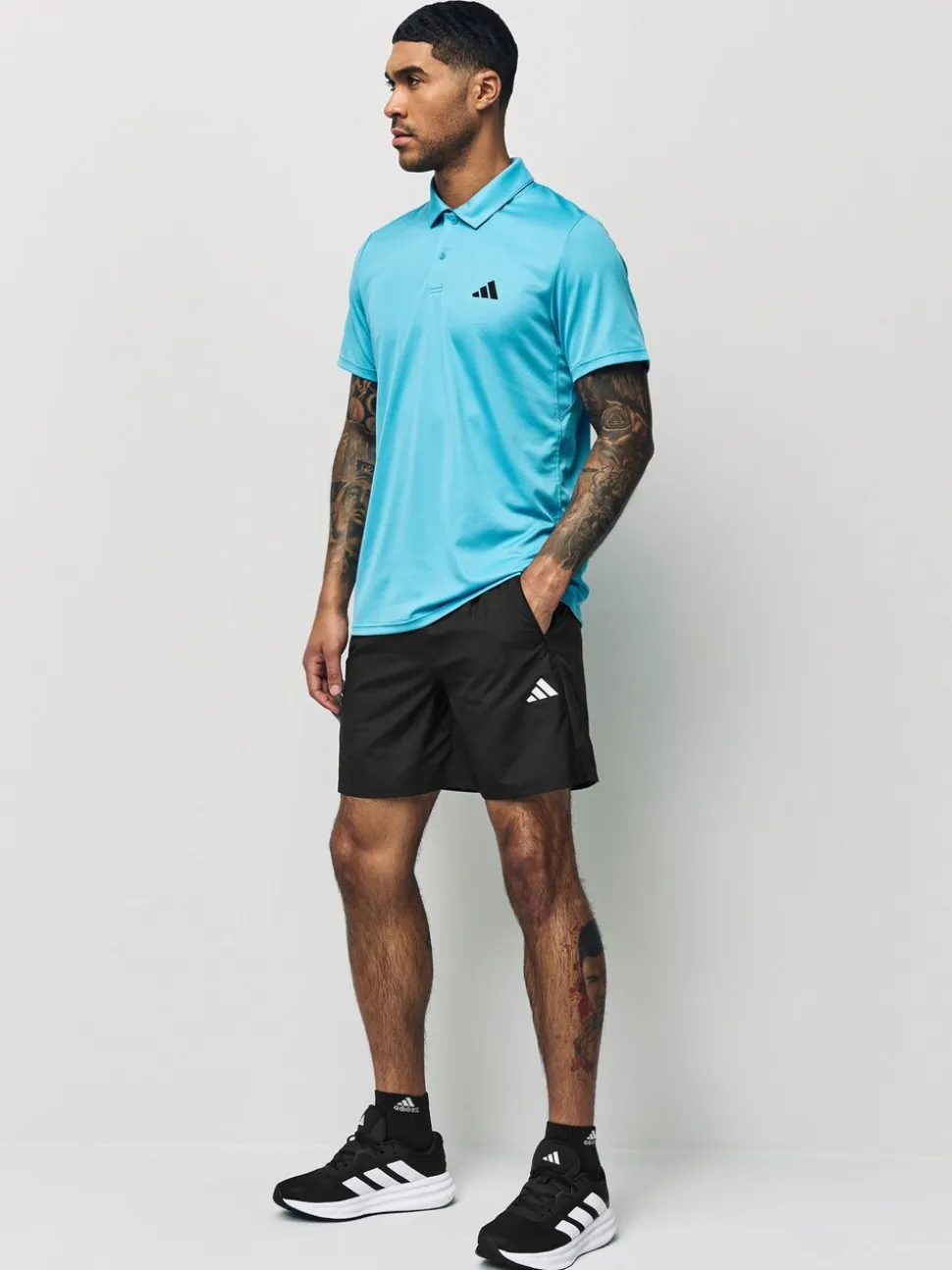 Zwart - adidas Train Essentials geweven trainingsshorts
