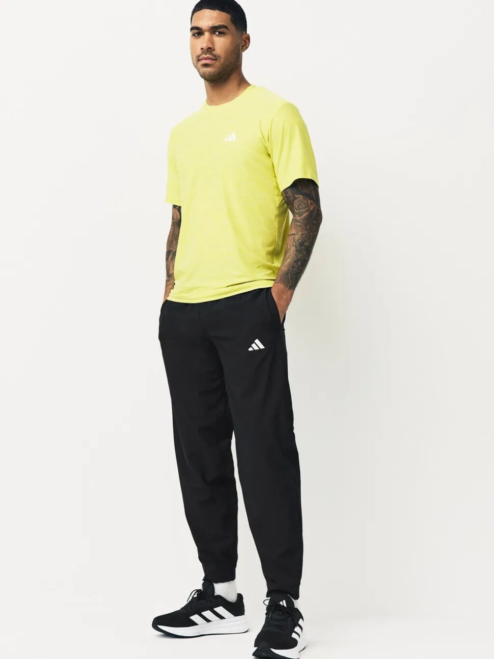 Zwart - adidas Train Essentials geweven joggingbroek